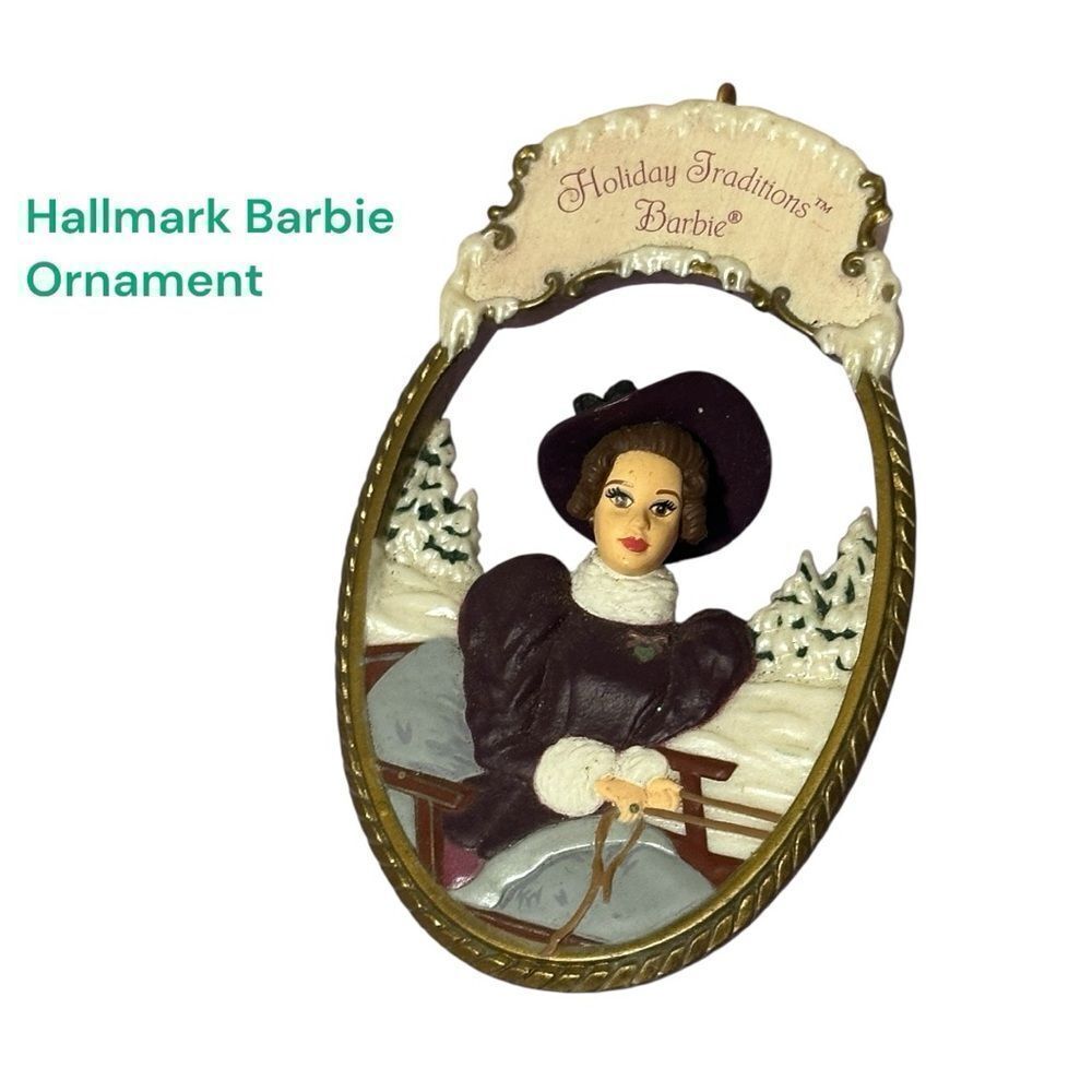 Hallmark Barbie Holiday Traditions Ornament